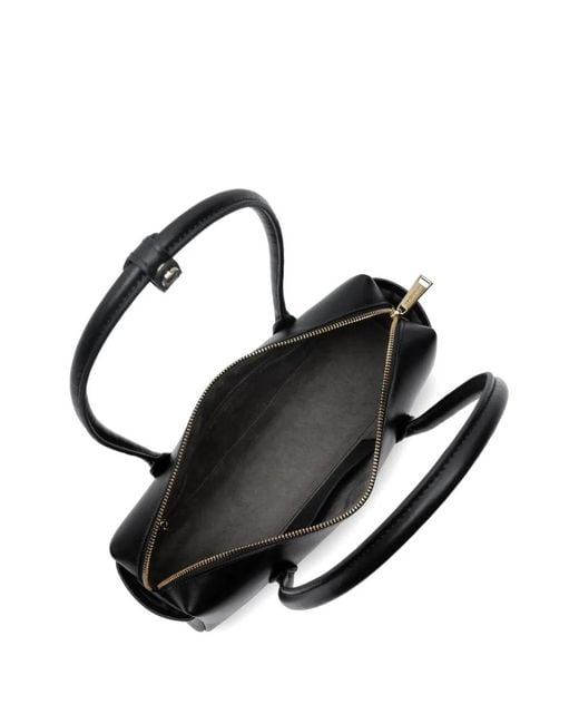 Lancaster Black Cube Shoulder Bag