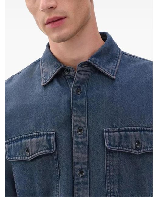 Rag & Bone Denim Overhemd in het Blue voor heren