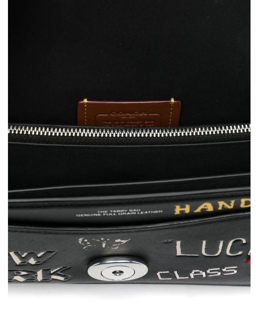 COACH Black Tabby 26 Shoulder Bag