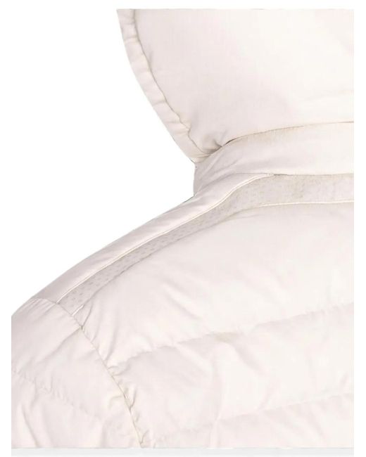 Geox Natural Myluse Quilted Hooded Jacket