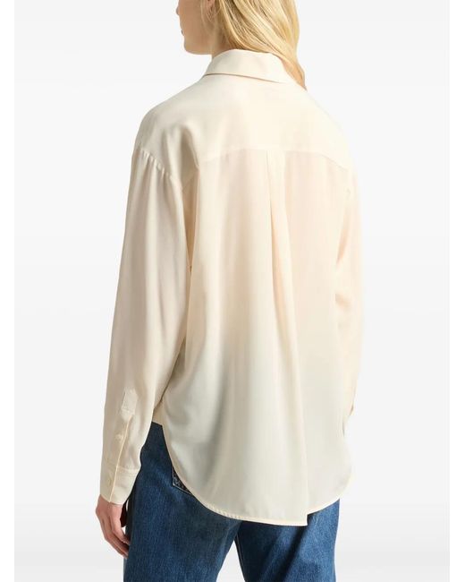 Woolrich White Silk Shirt