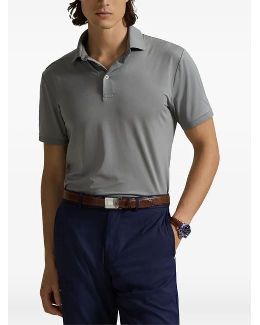 Ralph Lauren Gray Short-Sleeve Polo Shirt for men