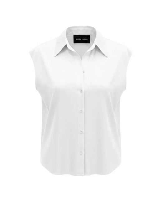 Ralph Lauren White Sleeveless Shirt