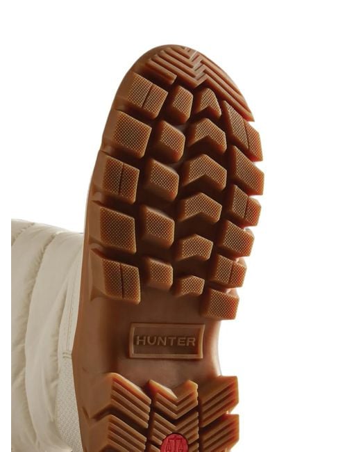 Hunter White Intrepid Insulated Snow Boots