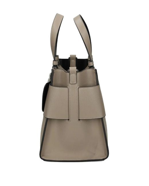 Bolso shopper mediano con logo ARMANI EXCHANGE de color Brown