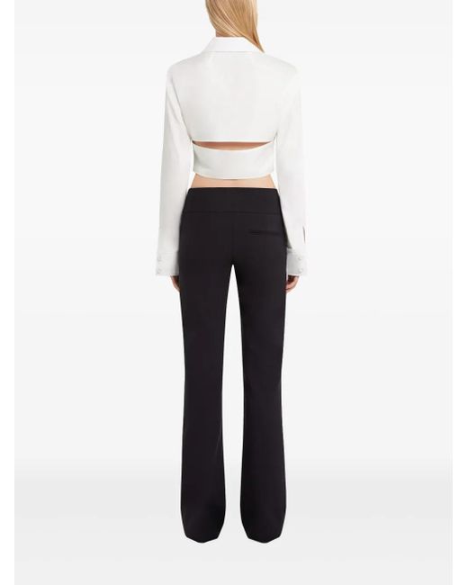 Camisa Corta Courreges de color White