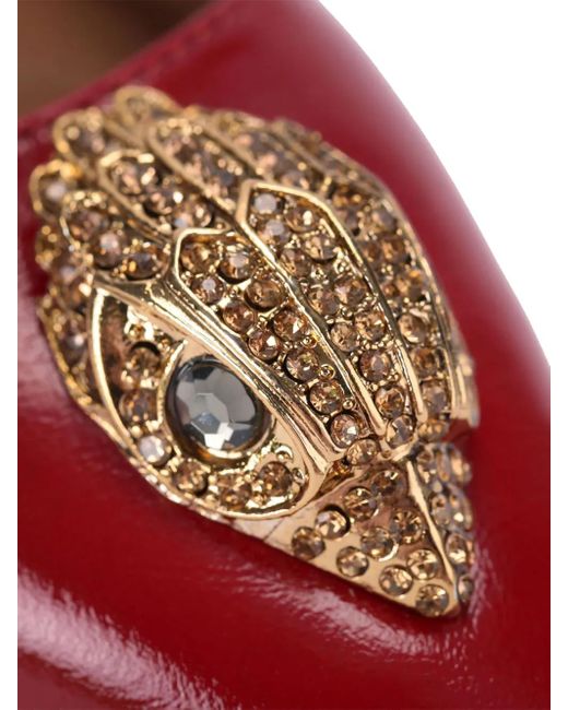 Kurt Geiger Red 60Mm Belgravia Leather Pumps