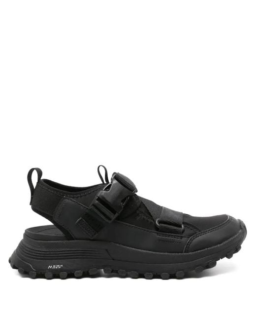 Clarks Black Atltrek-Strap Sneakers