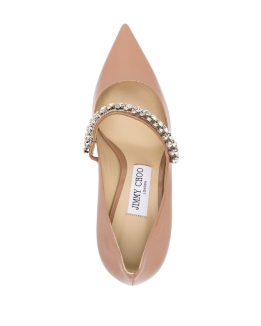 Jimmy Choo Pink Bing Pumps 65mm