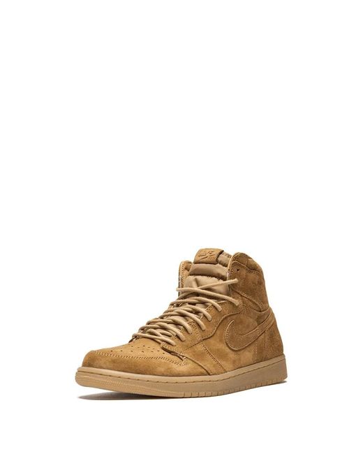 Nike Brown 1 Retro High Wheat for men