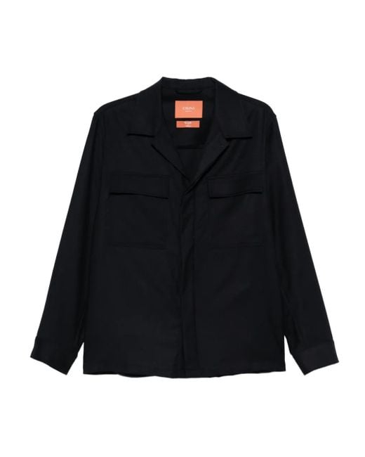 Cruna Bruges Hemdjacke in Black für Herren