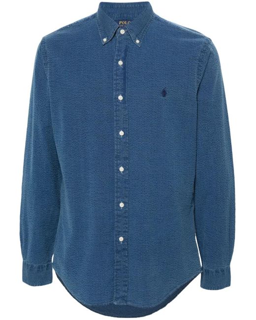 Polo Ralph Lauren Blue Shirts for men