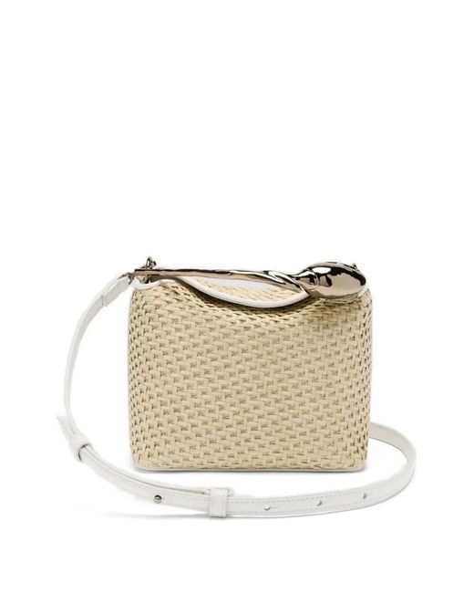 Erdem Natural Mini Bloom Tote Bag