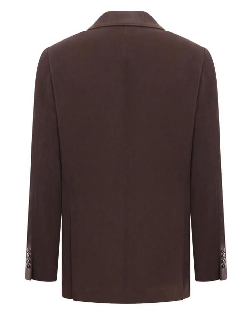 Brunello Cucinelli Anzug aus Leinen in Brown für Herren