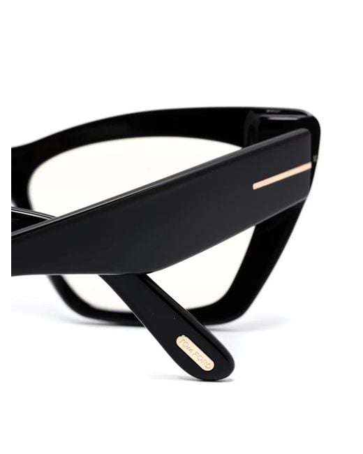 Tom Ford Black Cat-Eye Glasses