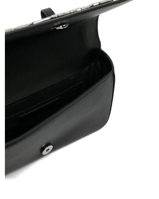 Karl Lagerfeld Black Petit Sac À Bandoulière K/Signature