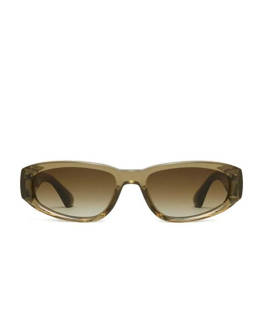 Gafas de sol con montura rectangular Chimi de color Natural