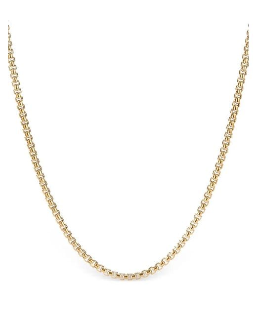 David Yurman Natural 18Kt Box Chain Necklace (2.7Mm) for men