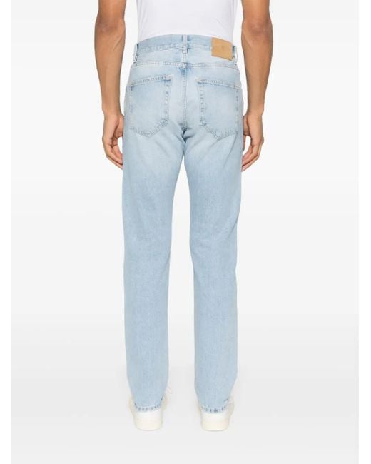 PT Torino Blue Straight-Leg Jeans for men
