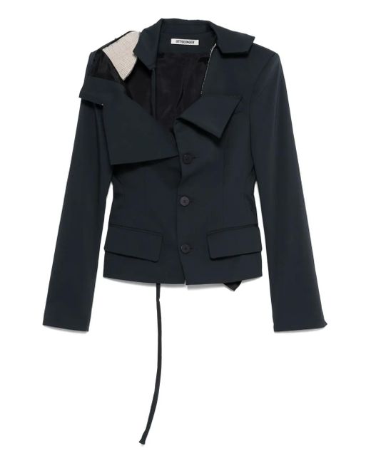 Blazer Con Spalle Scoperte di OTTOLINGER in Blue
