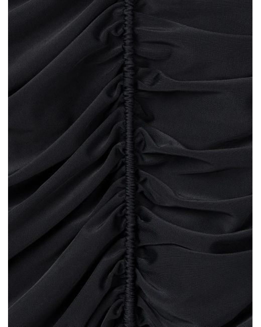 Top Asimmetrico Con Cut-Out X Ester Mana di AZ FACTORY in Black