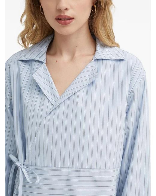 Samsøe & Samsøe Blue Sacala Striped Top