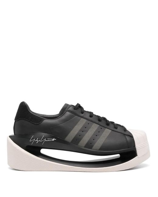 Y-3 Black Gendo Superstar Sneakers
