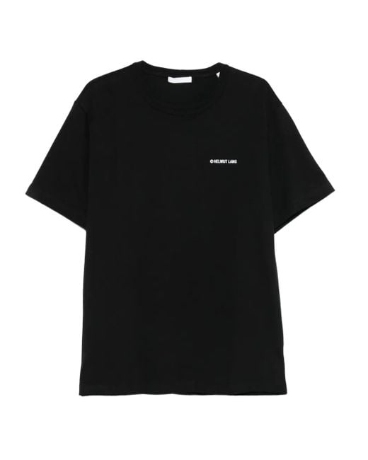 Helmut Lang T-Shirt Met Logoprint in het Black voor heren