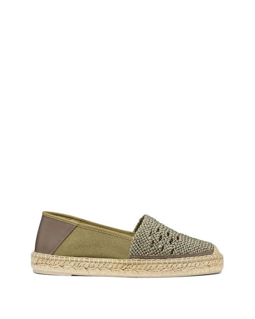 Espadrilles Con Inserti di Geox in Green