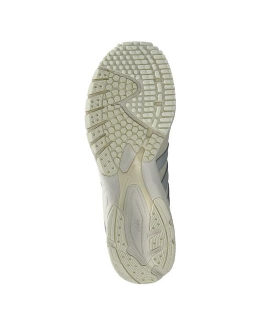 Adidas White Adizero Adios Three-Stripes Lace-Up Fastening Sneakers