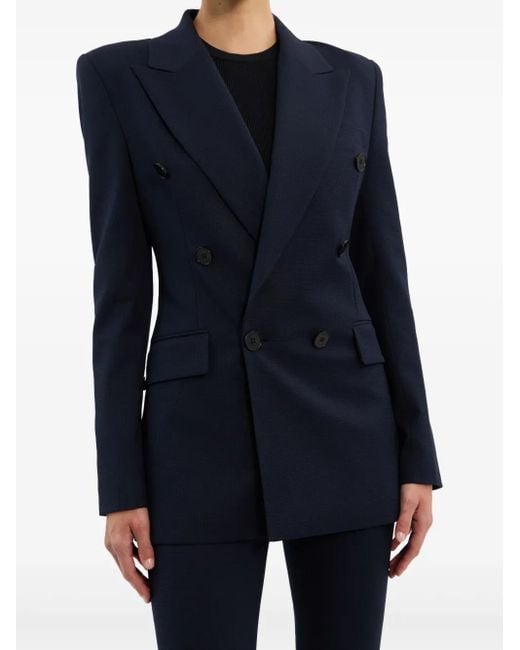 【REBECCA VALLANCE】ARTHUR BLAZER テーラード ブレザー Rebecca Vallance Arthur Blazer In Blue | ModeSens