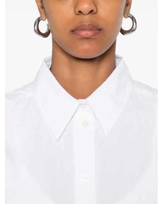 Marc O' Polo White Button-Down Long-Sleeve Shirt