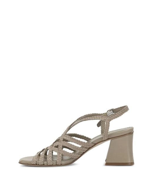 Toni Pons Natural Sandalen Mit Webmuster