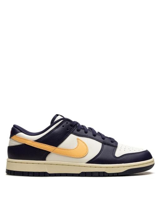 Nike Blue Dunk Low "Sail/Coconut Milk/ Ink/Melon Tint" Sneakers for men