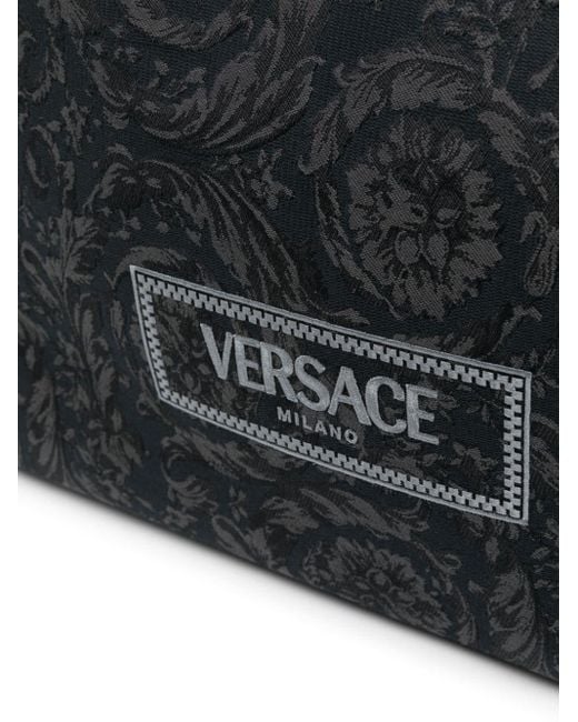 Versace Barocco Athena ハンドバッグ Black