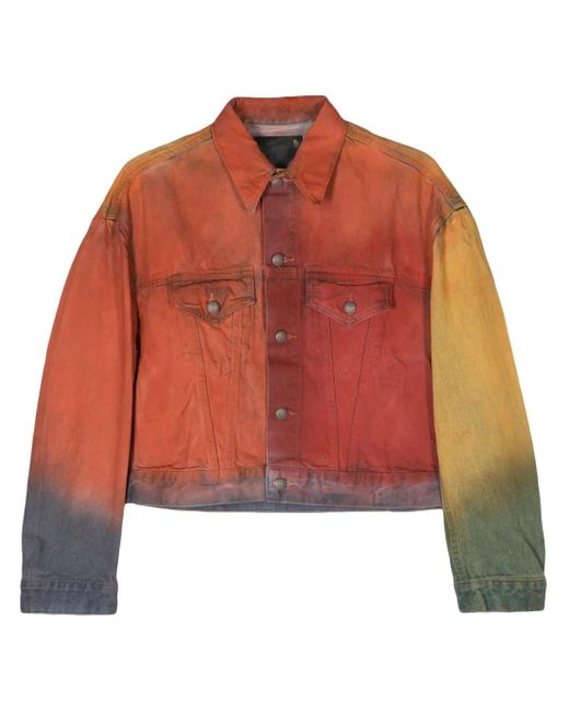 R13 Orange Denim Jackets