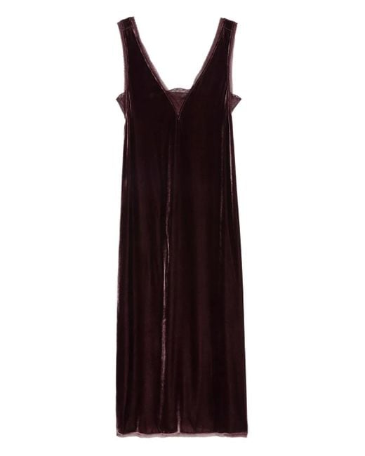 Vestido corto con encaje incorporado Zadig & Voltaire de color Purple