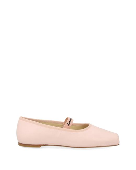 Repetto Pink Strap Flat Shoes