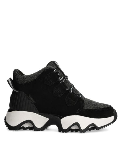 Sorel Black Kinetic Impact Caribou Sneakers
