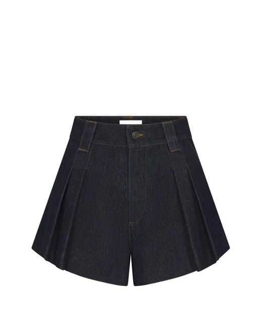 FRAME Blue The Structural Shorts