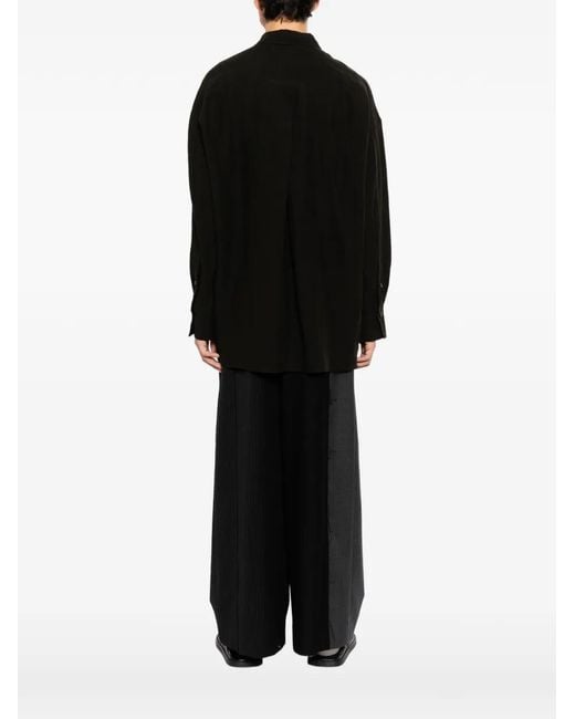 Ziggy Chen Black Button-Up Shirt for men