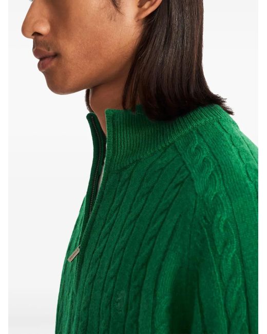 Pringle of Scotland Green Wool Sweater for men