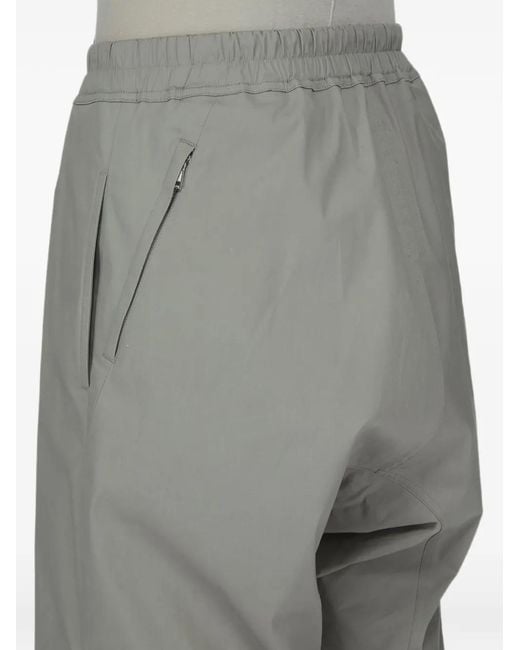Rick Owens Gray Basket Swingers Shorts for men