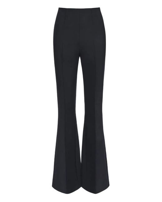 Oscar de la Renta Black High-Waisted Trousers
