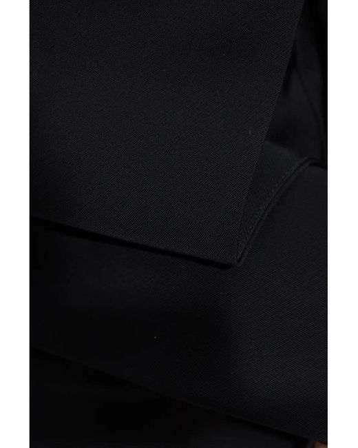 Givenchy Gedrapeerde Mini-Rok in het Black