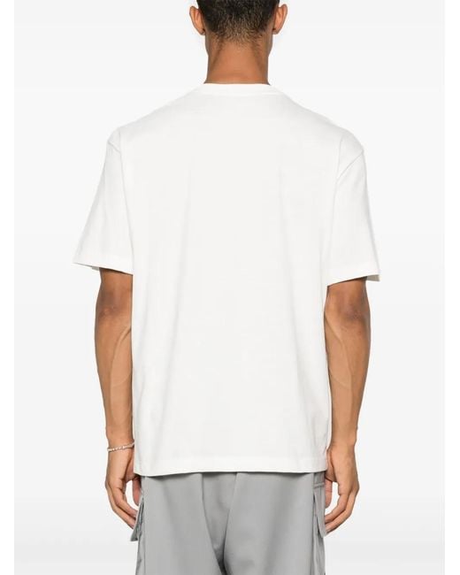 Ih Nom Uh Nit White Mask-Print T-Shirt for men