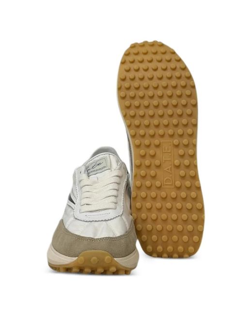 Sneakers Athleta Con Inserti di Date in White da Uomo