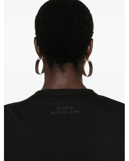 Studio Nicholson Black Loop T-Shirt