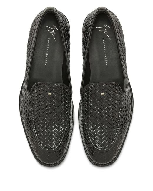 Giuseppe Zanotti Black Renaud Loafers for men