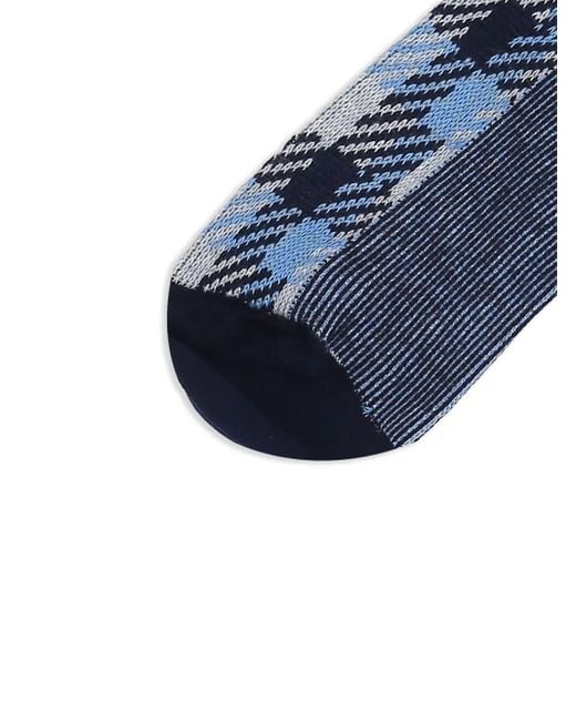 Prada Blue Cotton Socks